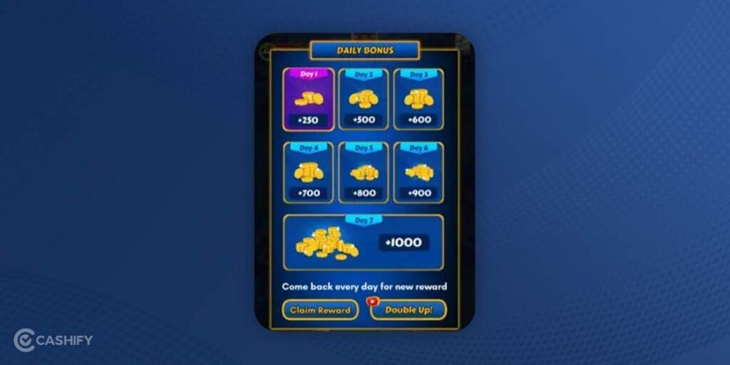 Daily login rewards how to get coins in ludo king