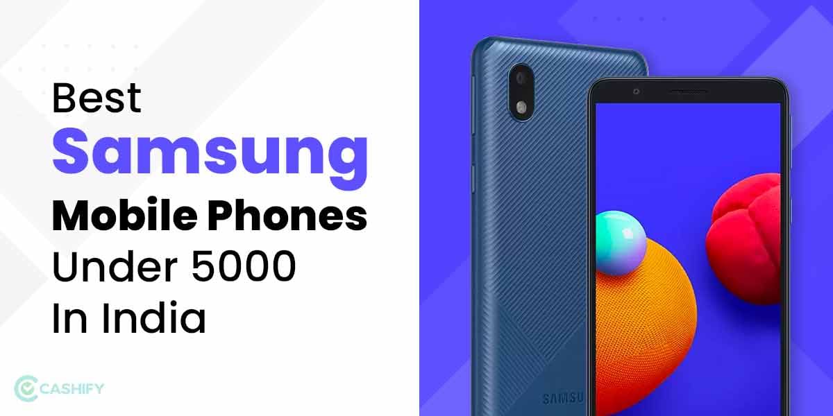 5 Best Samsung Mobile Phones Under 5000 In India October 2025