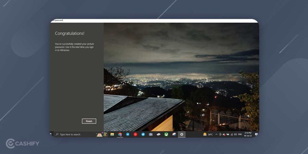 gesture picture passwords