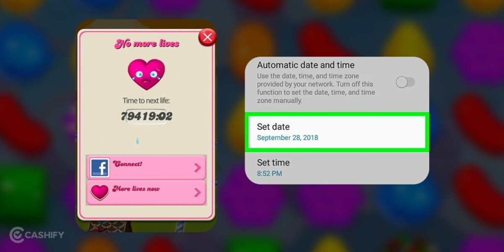 Change phone's date and time best candy crush cheats