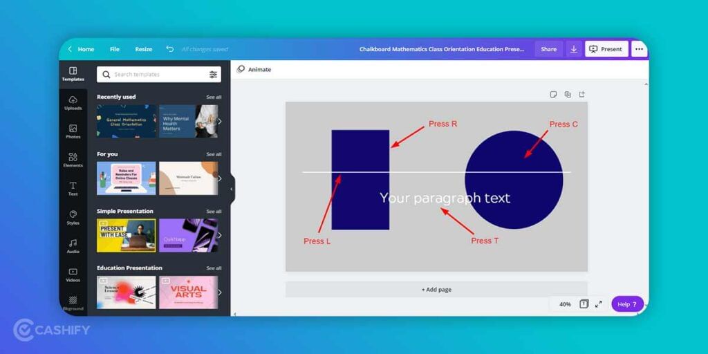 Canva tips and tricks