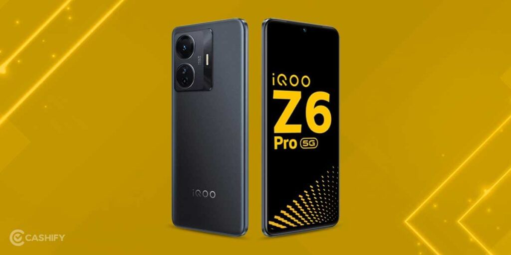 iQOO Z6 Pro 5G best gaming phone under 25000