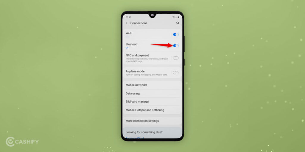 Switching on bluetooth android