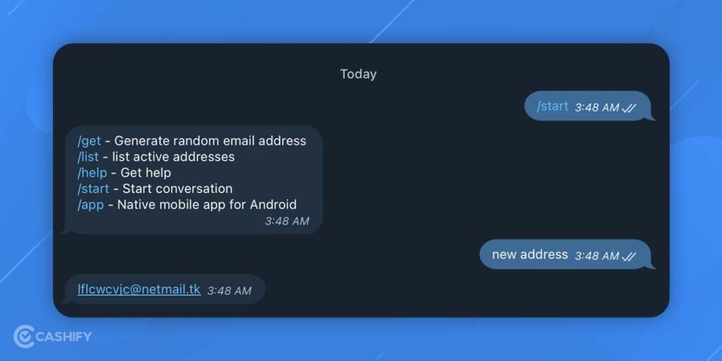 DropMail for email management