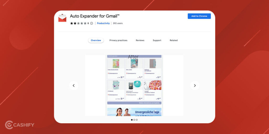 Auto Expander for Gmail best gmail extensions