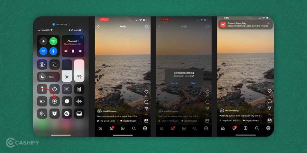 Whatsapp recording