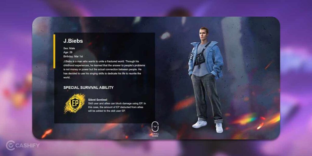 J Biebs special ability