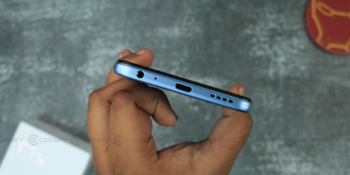 Vivo T1x bottom side