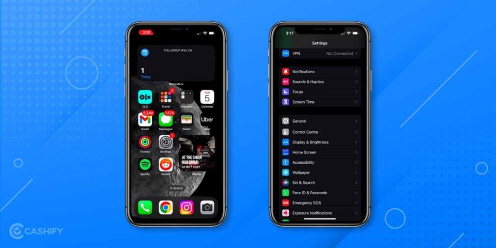 Customize iPhone lockscreen settings
