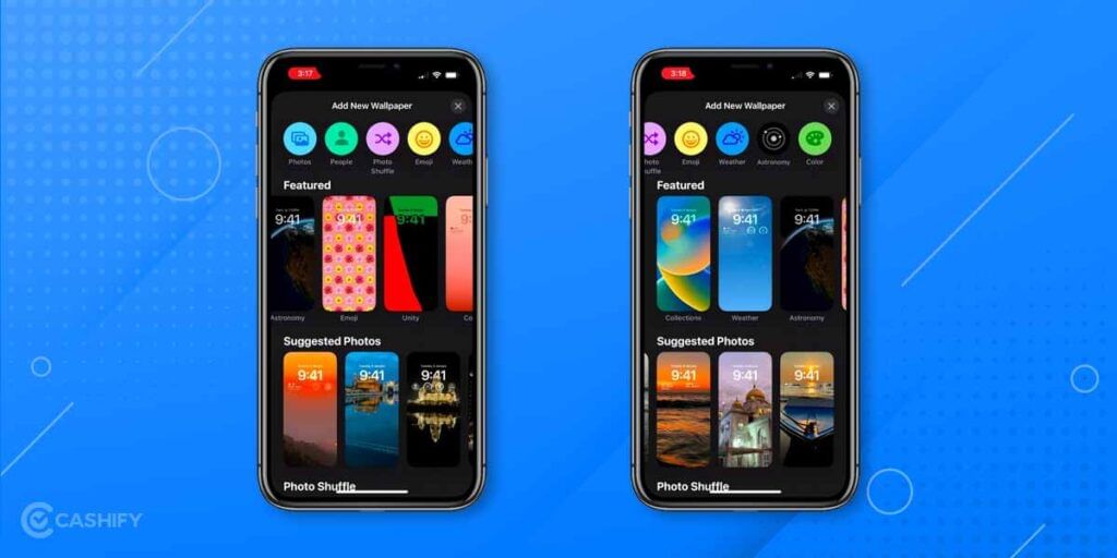 iOS 16 Wallpaper Settings