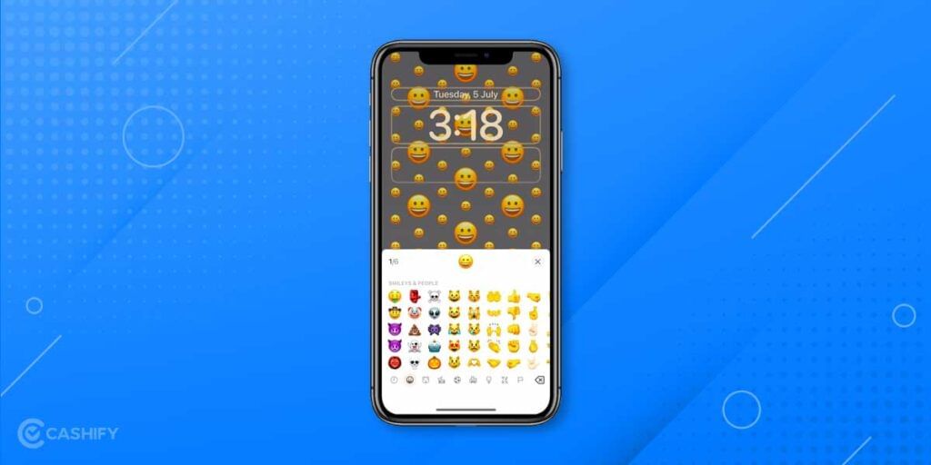 Emoji wallpapers iOS 16