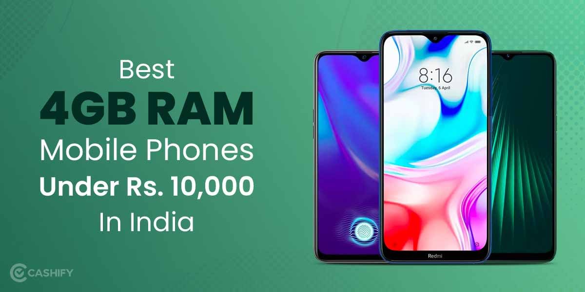 5 Best 4GB Mobile Phones Under 10000 In India October 2025