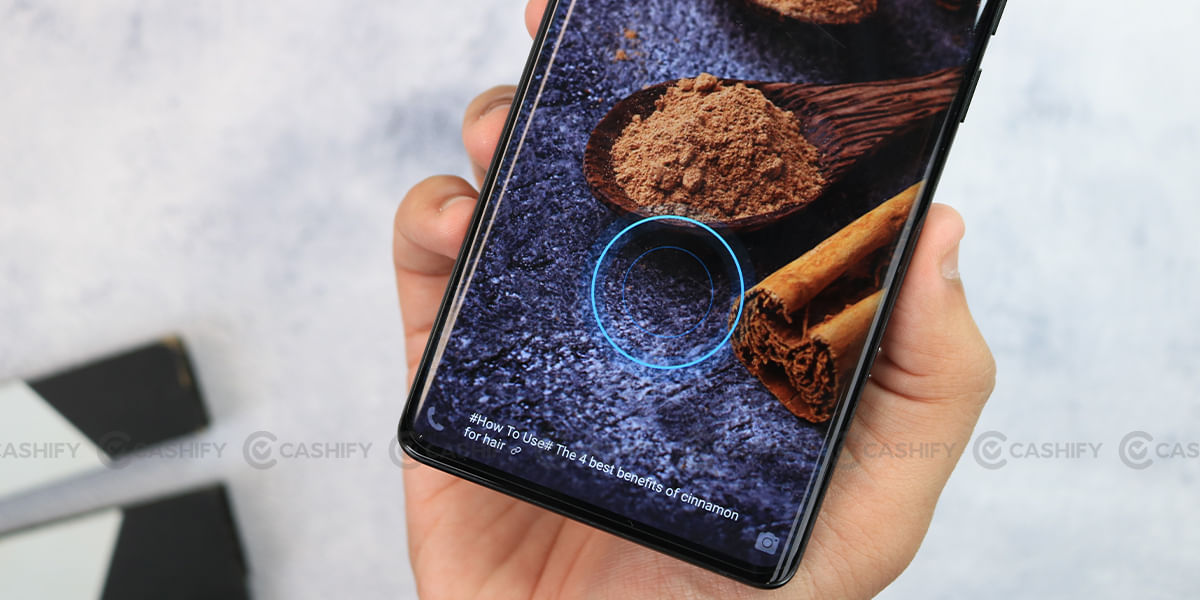 Vivo X80 Pro fingerprint scanner