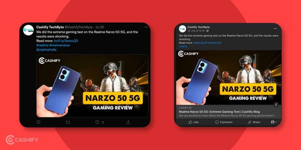 Share youtube videos on social platforms