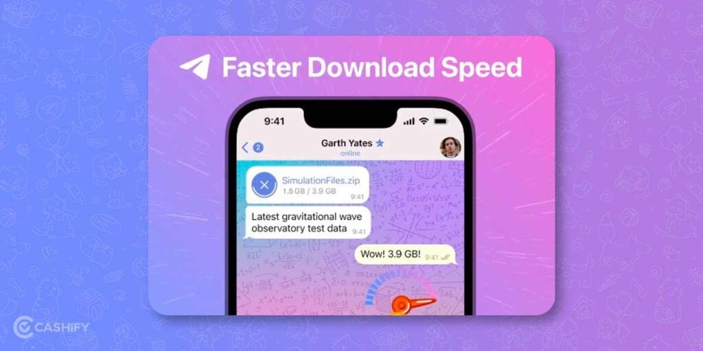 Faster Downloads on telegram