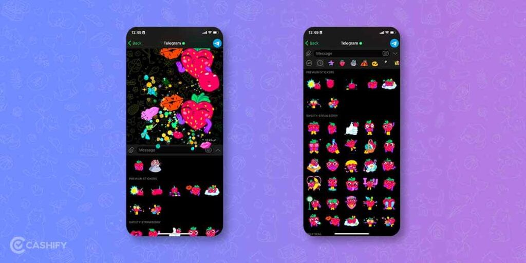 Unique Collection of Stickers in Telegram Premium