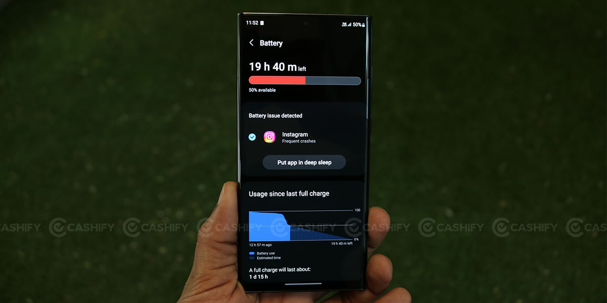 Samsung Galaxy S22 Ultra Battery
