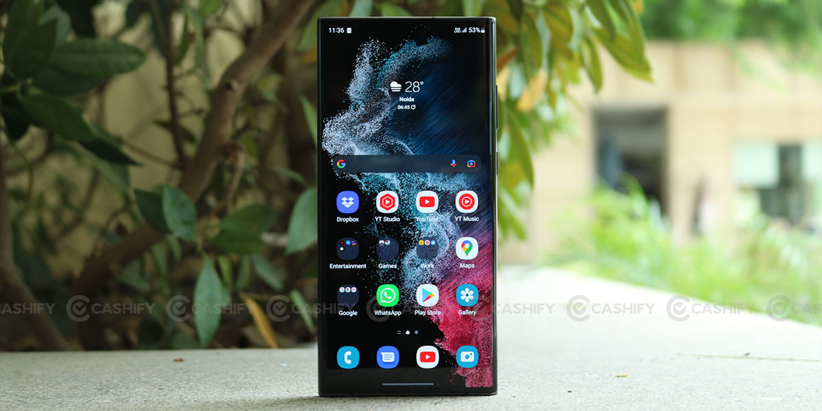 Samsung Galaxy S22 Ultra Display