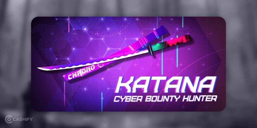 Cyber Bounty Hunter Katana