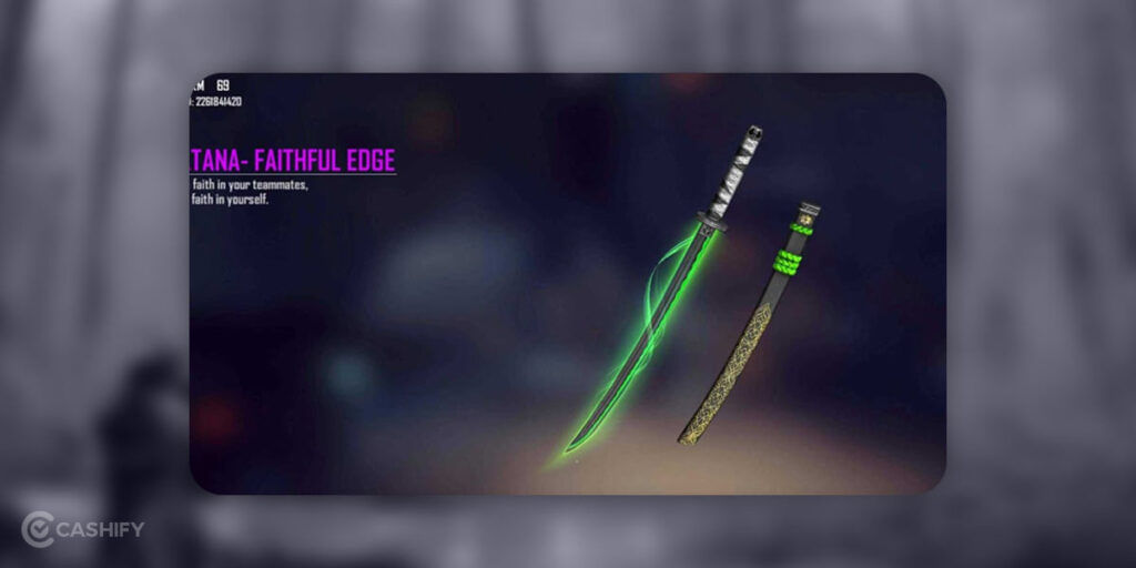 Faithful Edge Katana
