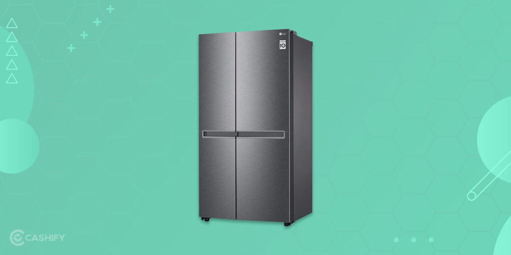 LG 688L GC-B257KQDV side by side refrigerators
