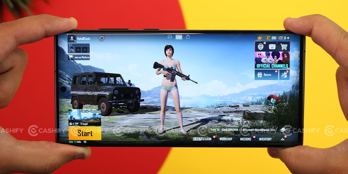 Samsung S22 Ultra gaming