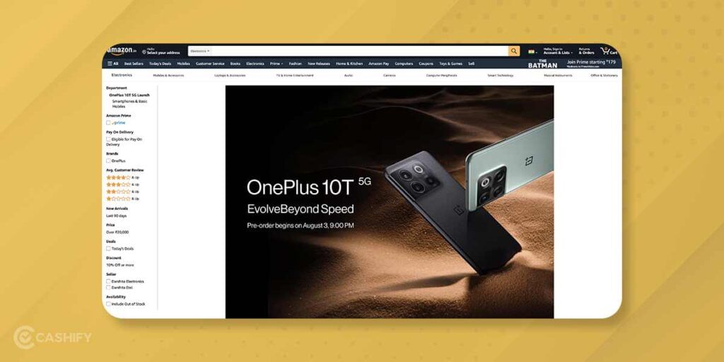 OnePlus-10T-amazon-landing-page
