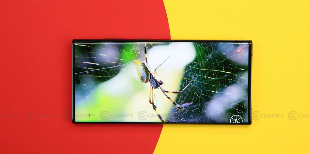 Samsung Galaxy S22 Ultra Display clarity