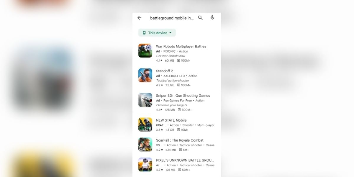 BGMI Taken Down