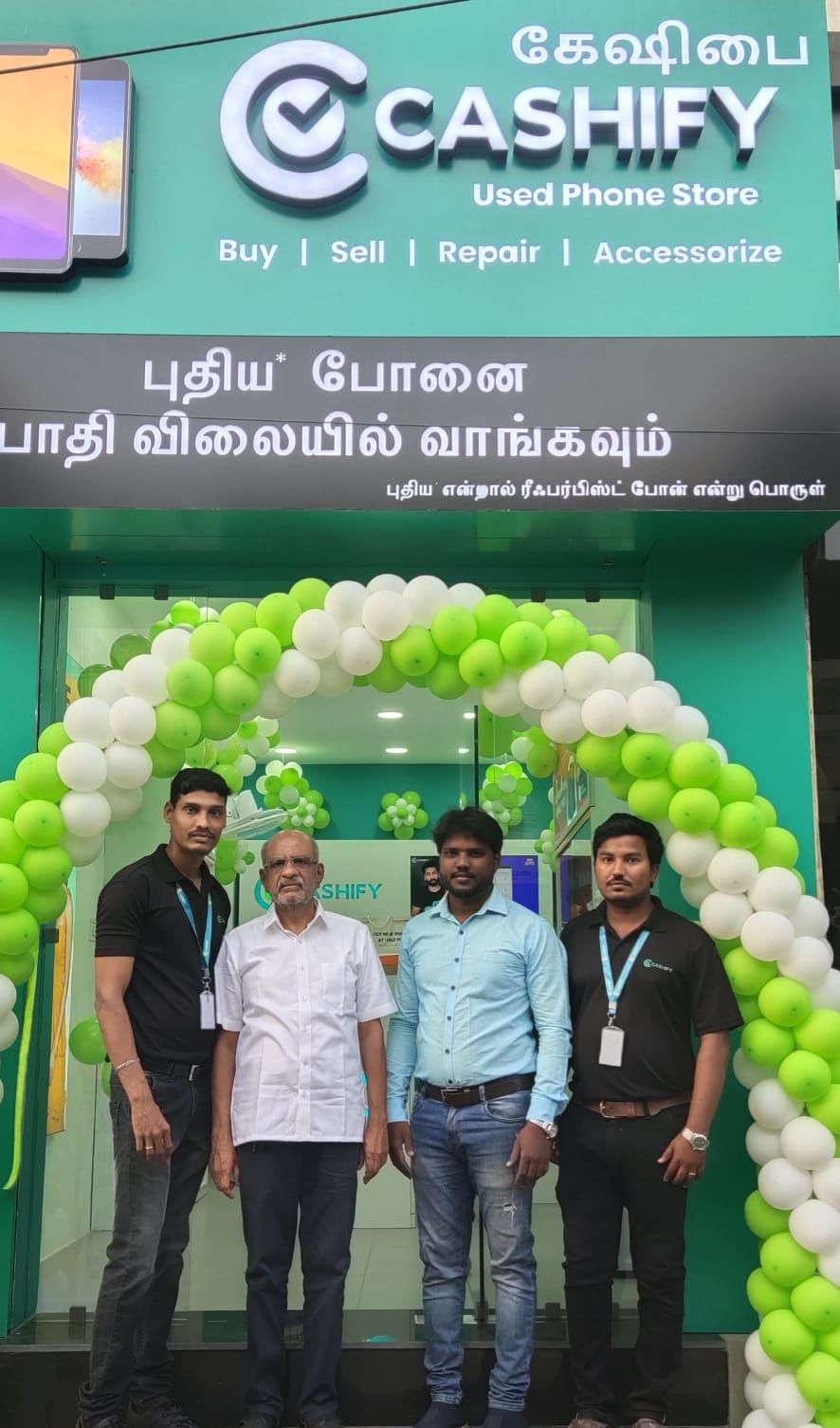 Cashify Buy, Sell and Repair Mobile Store Tirupur