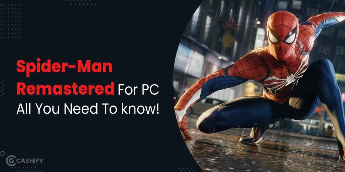 Spider-Man Remastered For PC &#8211; Release Date, Preorder, And More!