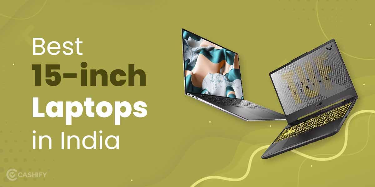 5 Best 15-inch Laptops in India October 2025