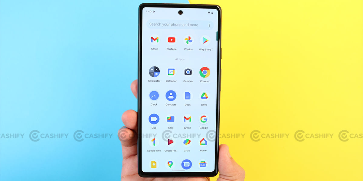 Google Pixel 6A Software