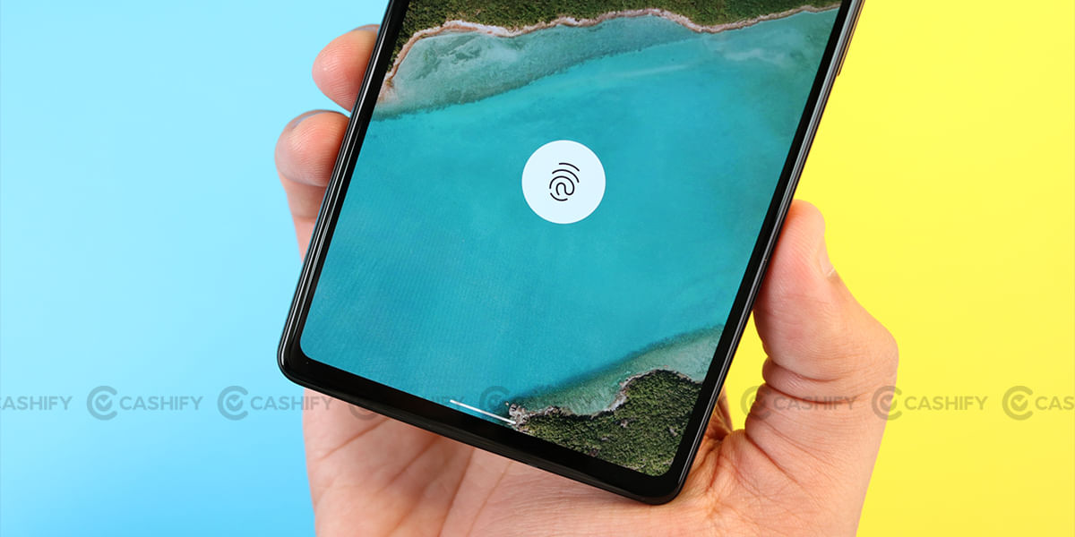 Google Pixel 6A fingerprint scanner