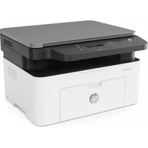 Hp Mfp 136W 4Zb86A Multi Function Laser Front Display