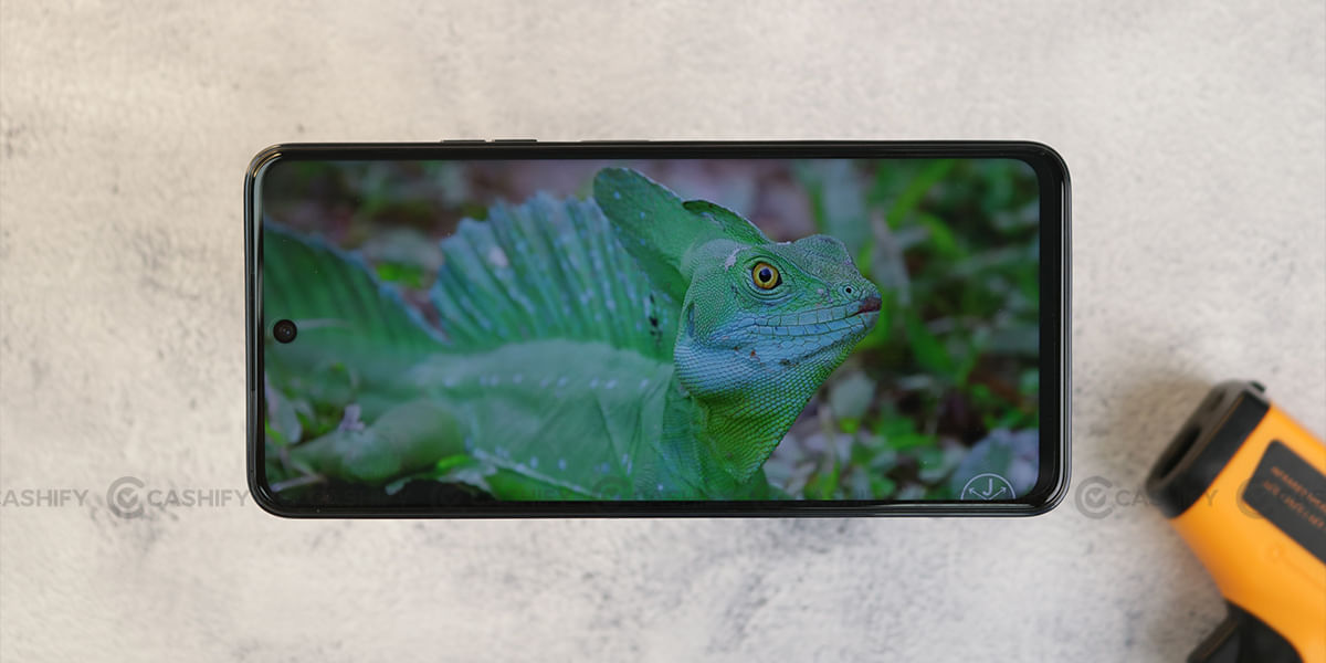 Camon 19 Neo Display quality