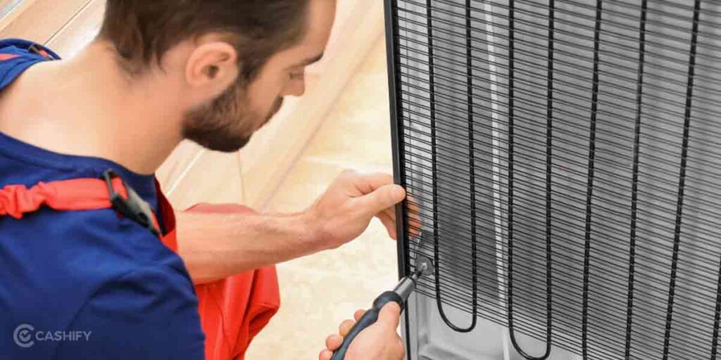 clean refrigerator coils