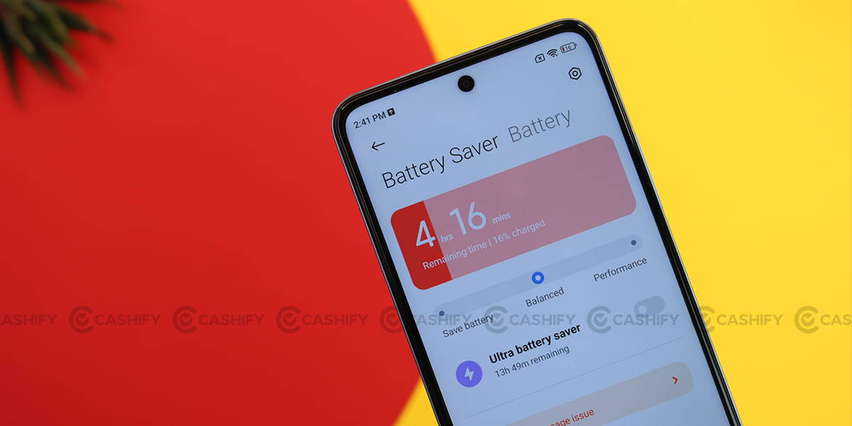 Xiaomi Redmi K50i Battery