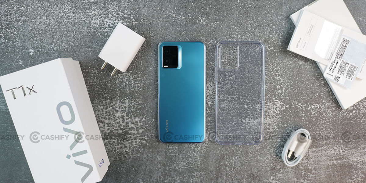 Vivo T1x Box Contents