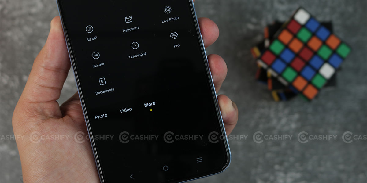 Vivo T1x Camera modes