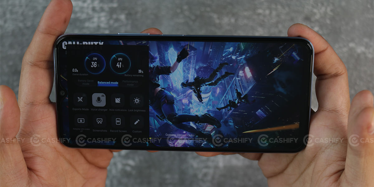 Vivo T1x game mode