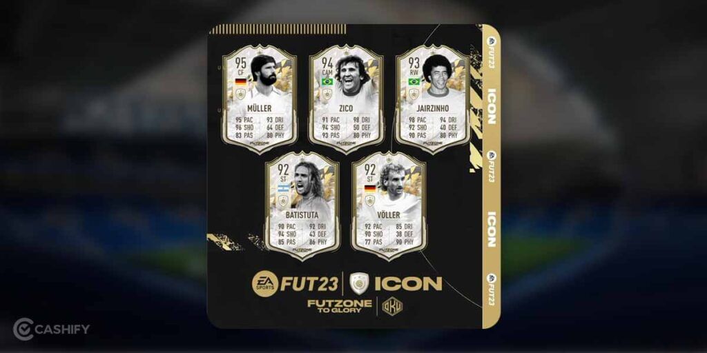 Icons and Heroes fifa 23 ultimate team