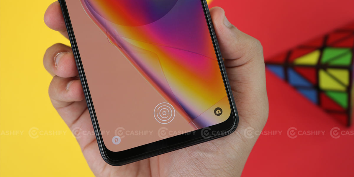 Reno8 fingerprint scanner