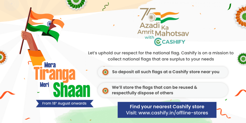 Cashify Tiranga Campaign