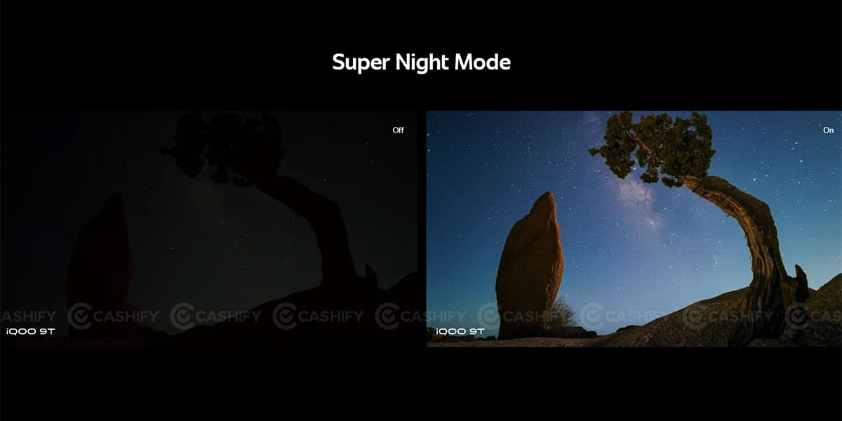 iQOO super night mode