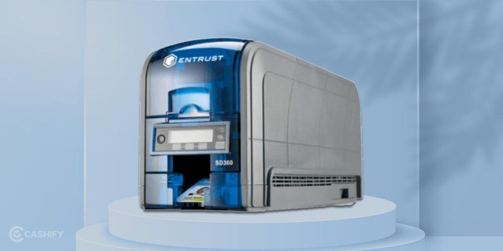 Entrust SD360 pvc id card printers