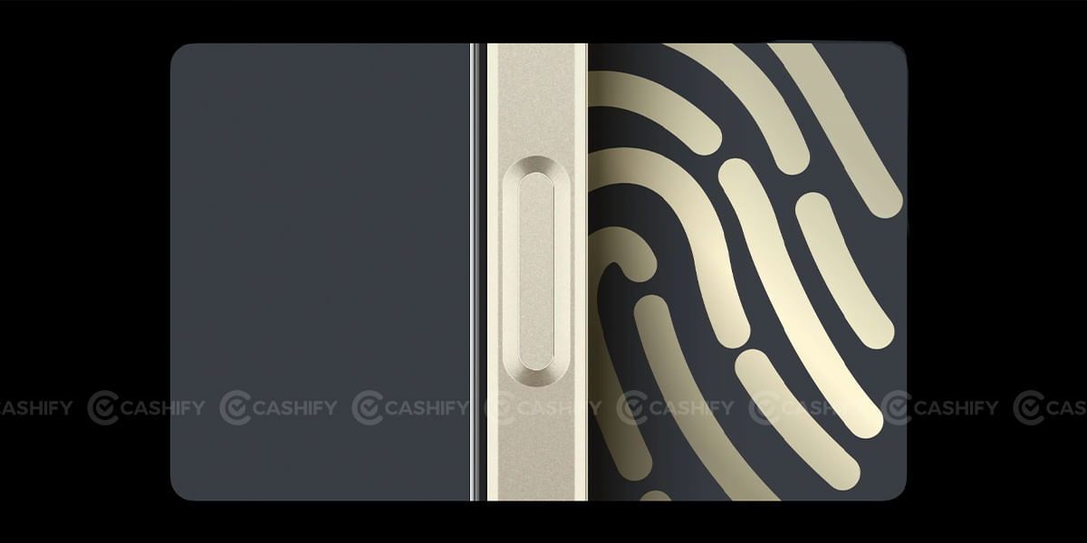 Realme 9i 5G fingerprint scanner