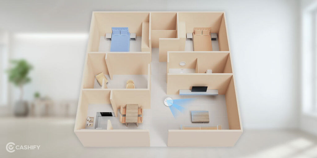 Robot Vacuum Cleaner Home Mapping