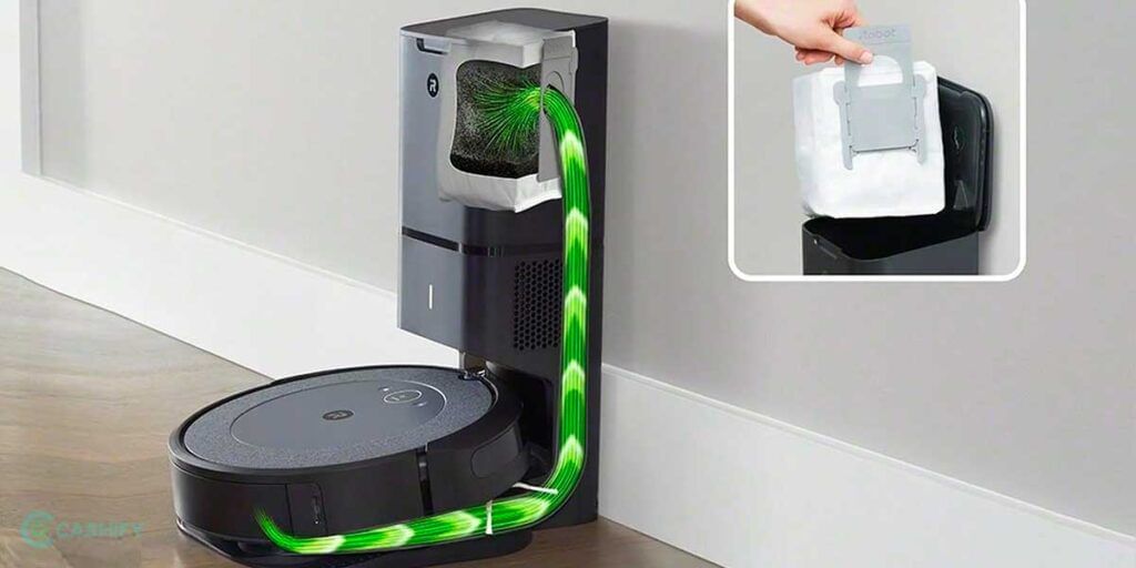 Robot Vacuum Cleaner Self Emptying Bin