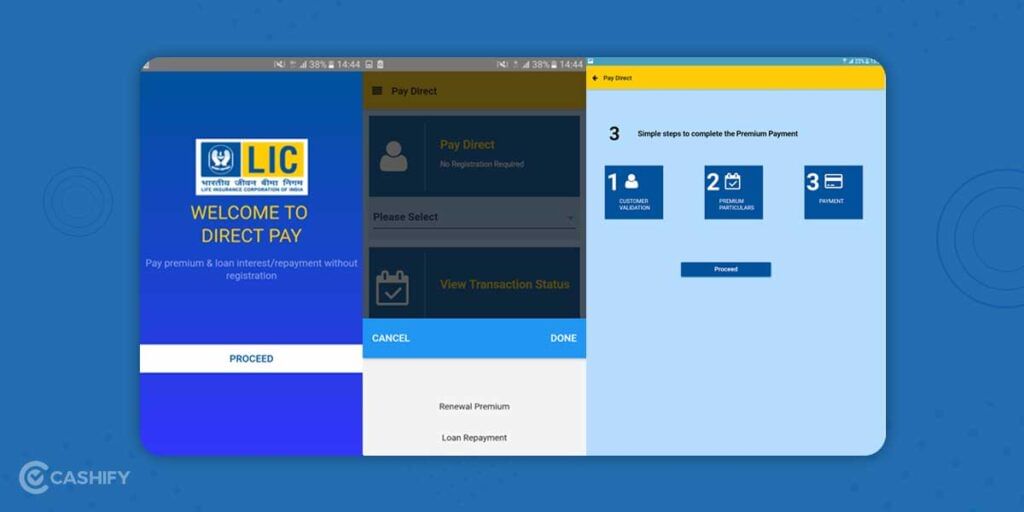LIC Pay Direct